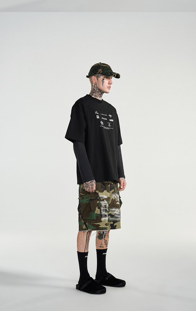 StitchRaid Cargo Shorts - Dekayed