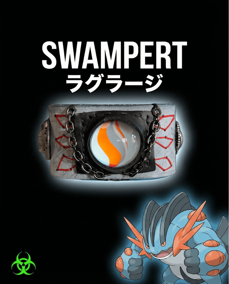 Swampert Mega Stone Bracelet - Dekayed