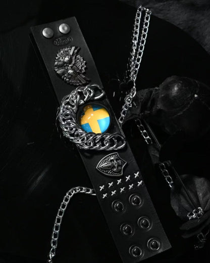 Sweden Flag Illusion Bracelet - Dekayed