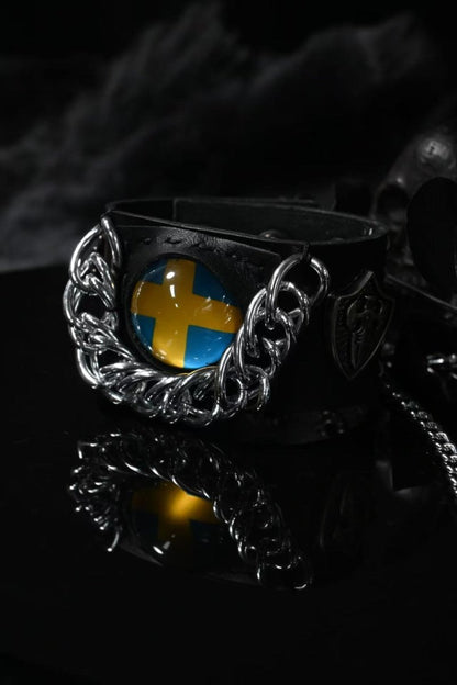Sweden Flag Illusion Bracelet - Dekayed