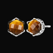 Tiger Eye Earrings - Dekayed