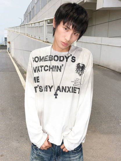 Toxic Anxiety Long Sleeve Tee - Dekayed