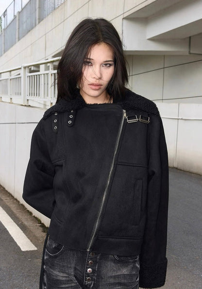 Toxic Double Edged Suede Jacket - Dekayed