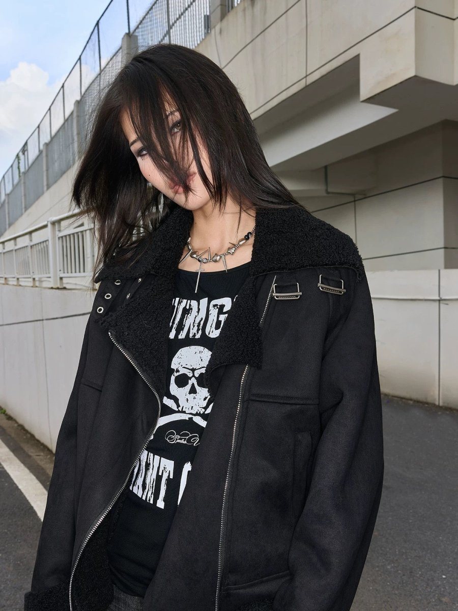 Toxic Double Edged Suede Jacket - Dekayed