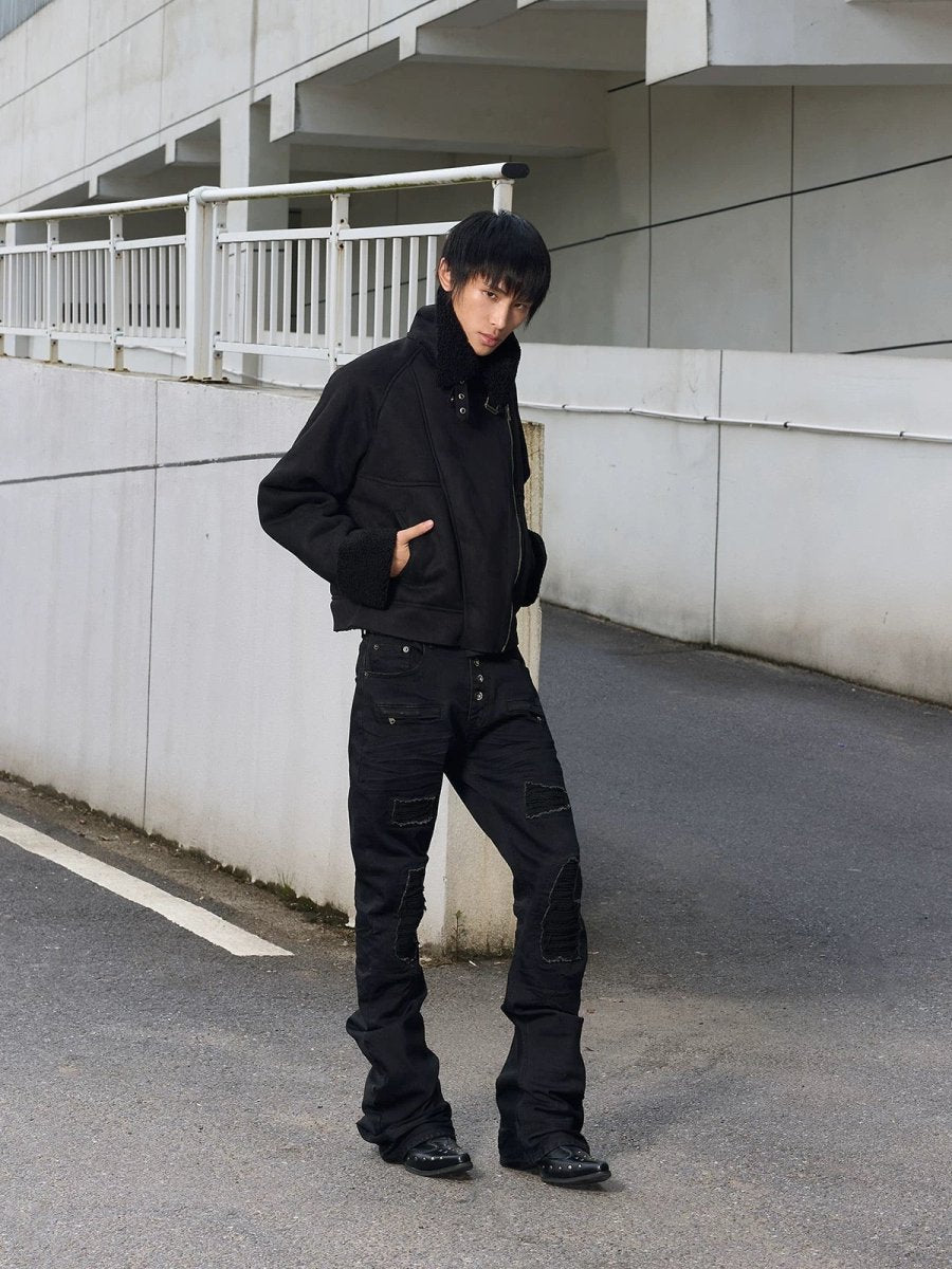 Toxic Double Edged Suede Jacket - Dekayed