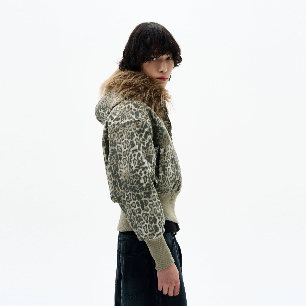 Toxic Green Leopard Print Jacket - Dekayed