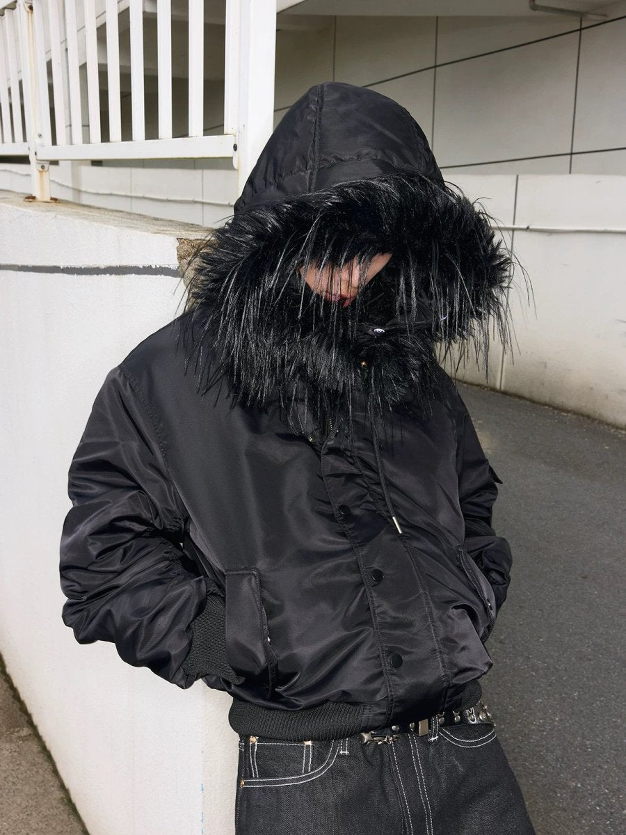 Toxic MA1 Fur Jacket - Dekayed