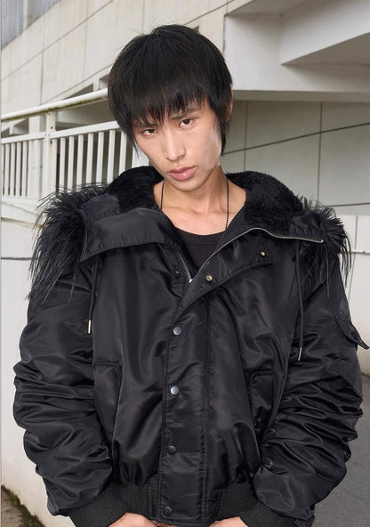 Toxic MA1 Fur Jacket - Dekayed