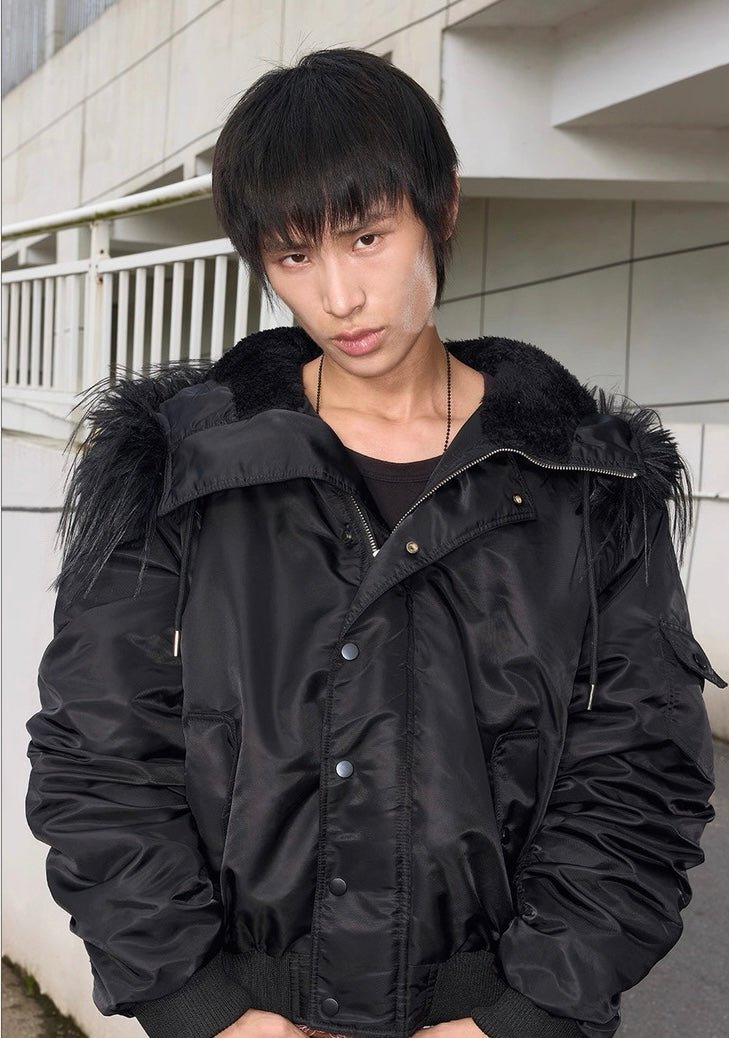 Toxic MA1 Fur Jacket - Dekayed