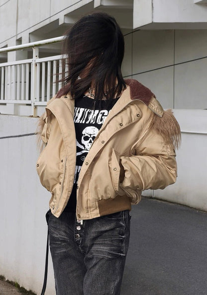 Toxic MA1 Fur Jacket - Dekayed