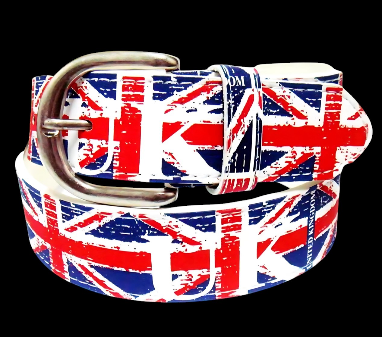 UK belt for men in dekayed clothing.