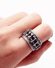Vintage Industrial Stitched Ring - Dekayed