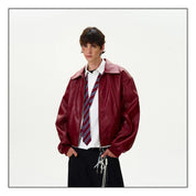 Vintage Motorcycle Quilted Leather Jacket - Dekayed