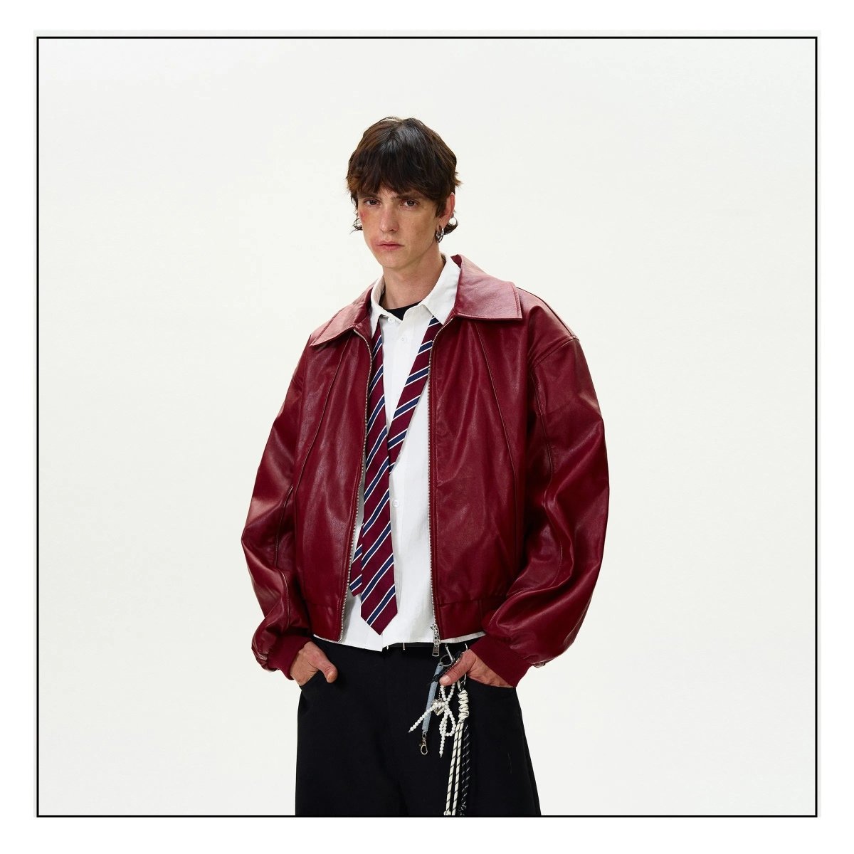 Vintage Motorcycle Quilted Leather Jacket - Dekayed