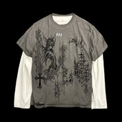 Vintage Two Piece Long Sleeve Shirt - Dekayed