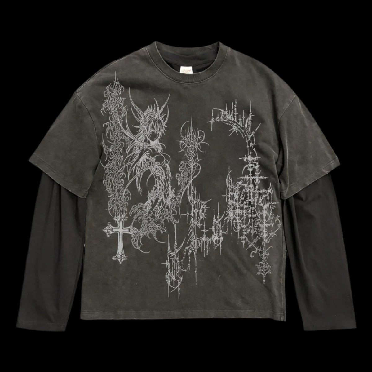 Vintage Two Piece Long Sleeve Shirt - Dekayed
