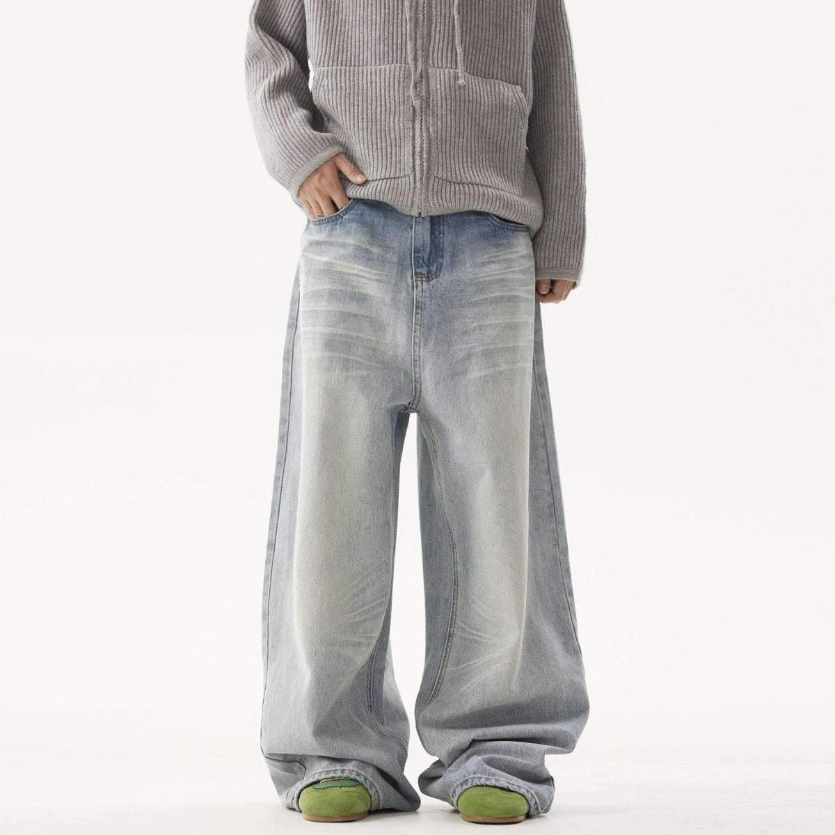 Washed Baggy Jeans - Dekayed