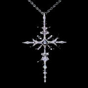 WHITE GOLD APOSTLE NECKLACE - Dekayed