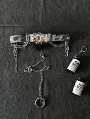 White Monster Bracelet/Choker - Dekayed