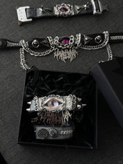 White Monster Bracelet/Choker - Dekayed