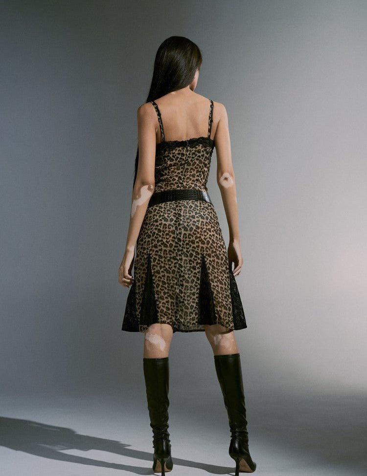 Wild Elegance Chiffon Dress - Dekayed