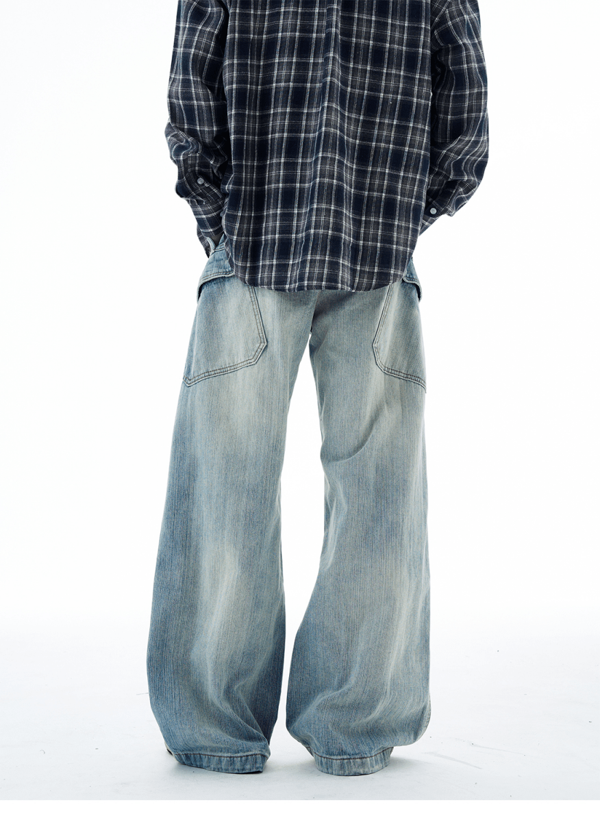 WLNEXT EdgePanel Baggy Jeans - Dekayed