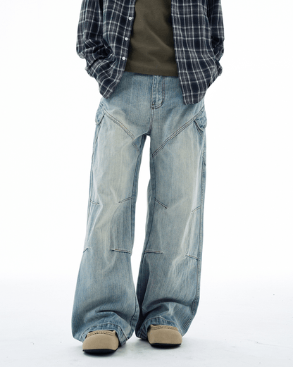 WLNEXT EdgePanel Baggy Jeans - Dekayed