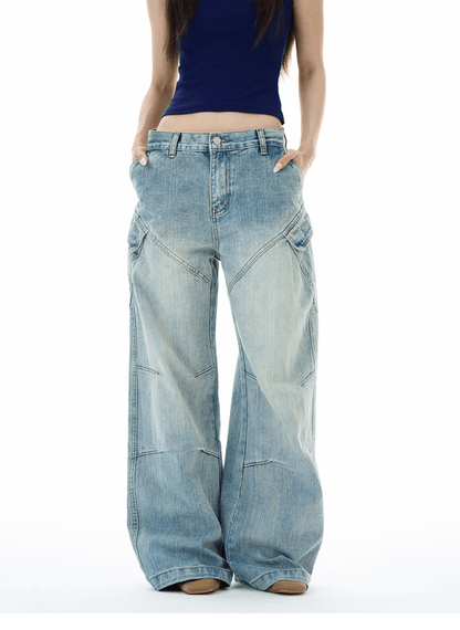 WLNEXT EdgePanel Baggy Jeans - Dekayed