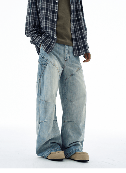 WLNEXT EdgePanel Baggy Jeans - Dekayed