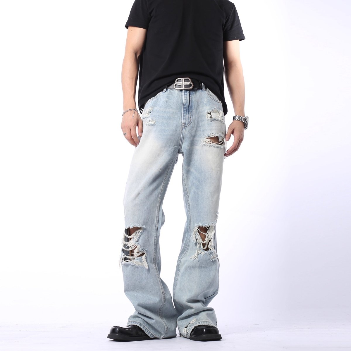 WLNEXT RogueRipped Denim Jeans - Dekayed