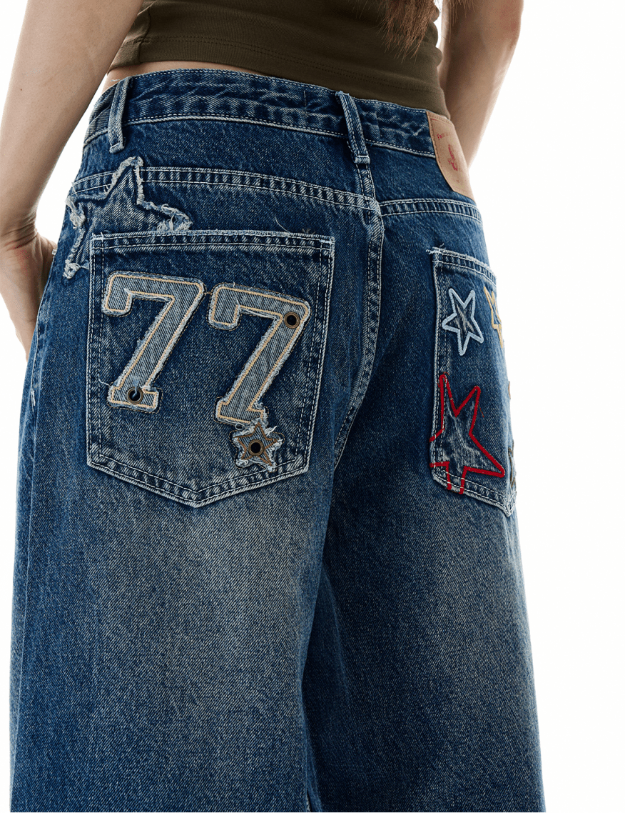 WLNEXT Star77 Denim Jeans - Dekayed